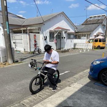 Using GPS before a bike ride