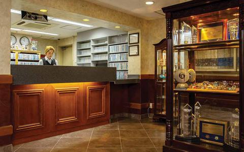 Photo Of front desk at Camp Zama Army Lodging.