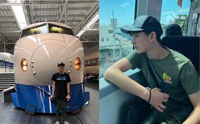 two photos. 