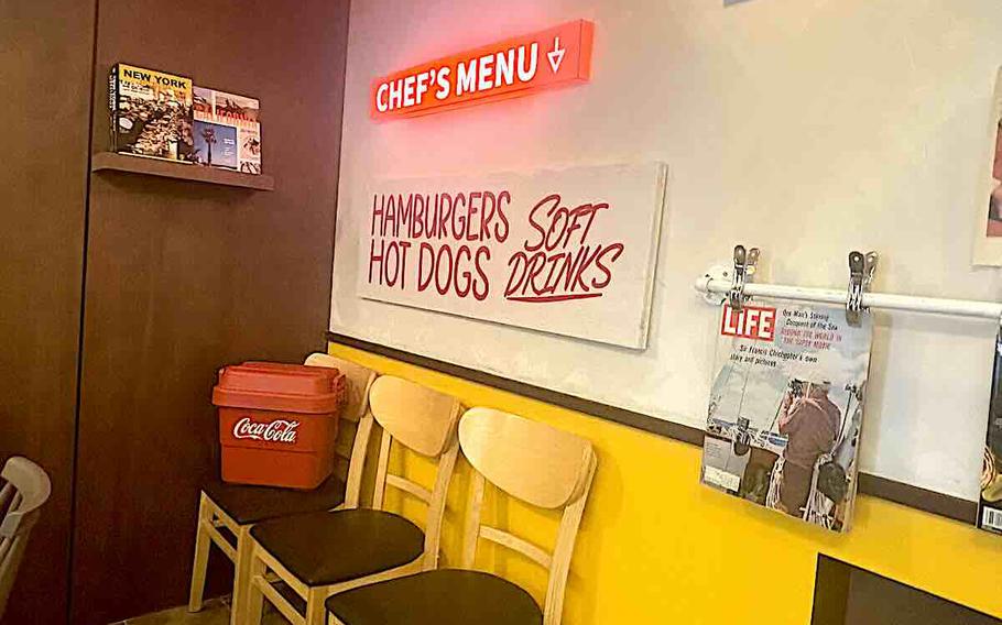 The interior of American DIner.