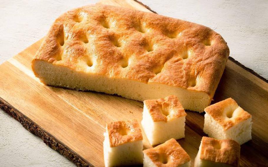 The focaccia is baked fresh daily, and is a delightful accompaniment to a variety of dishes!