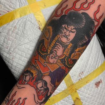 Hiroshi Nishimura tattoo work