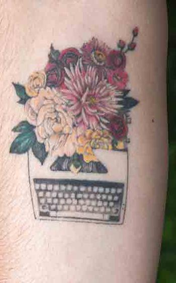 flowers tattoo