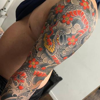 Hiroshi Nishimura tattoo work