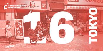 Tokyo ranks 16th on the Copenhagenize Index 2019