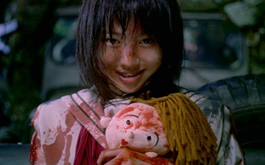 scene from Battle Royale film