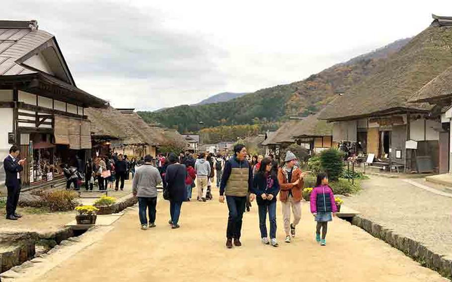 street in Ouchi-juku (gate village)