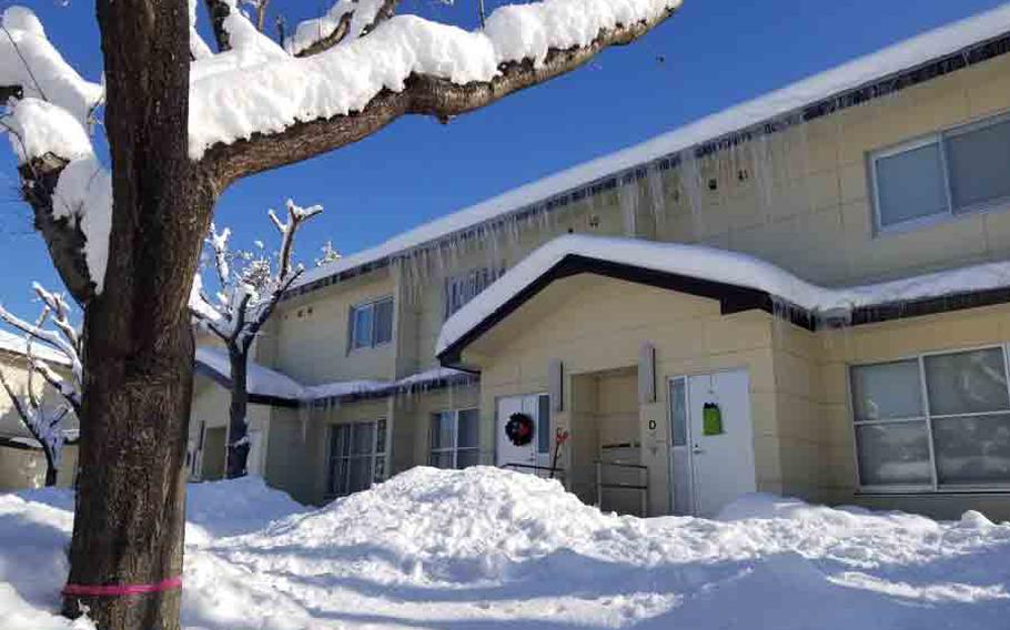 Misawa snowfalls