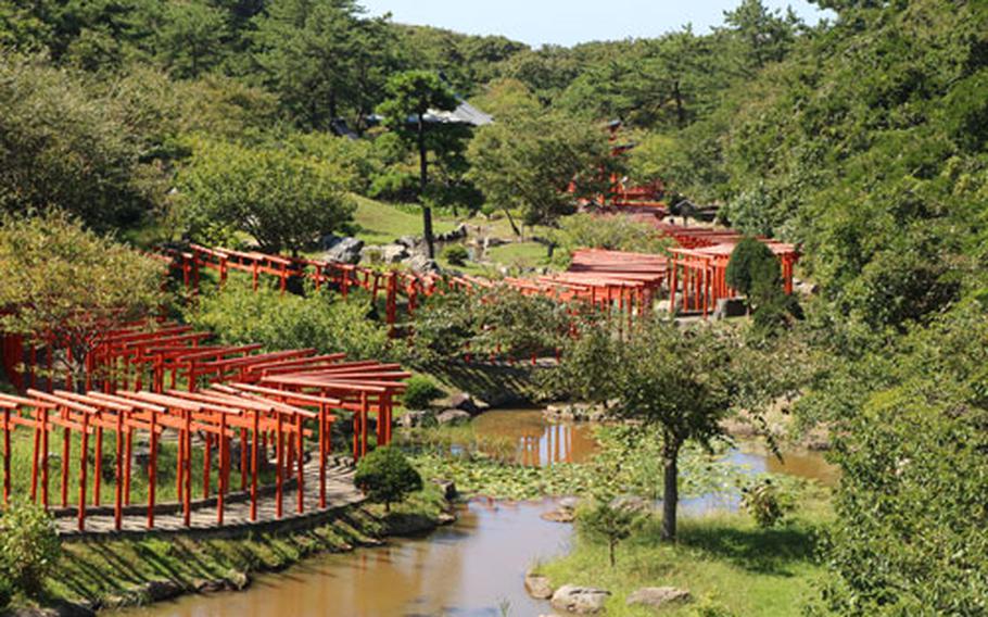 Takayama Inari Shrine torii gates