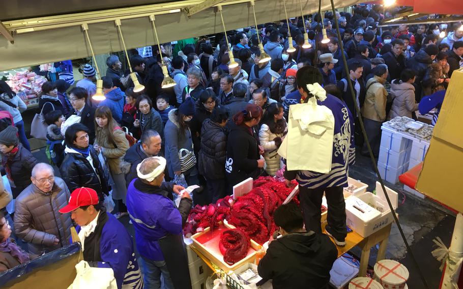 new year’s eve sale in Ameyoko