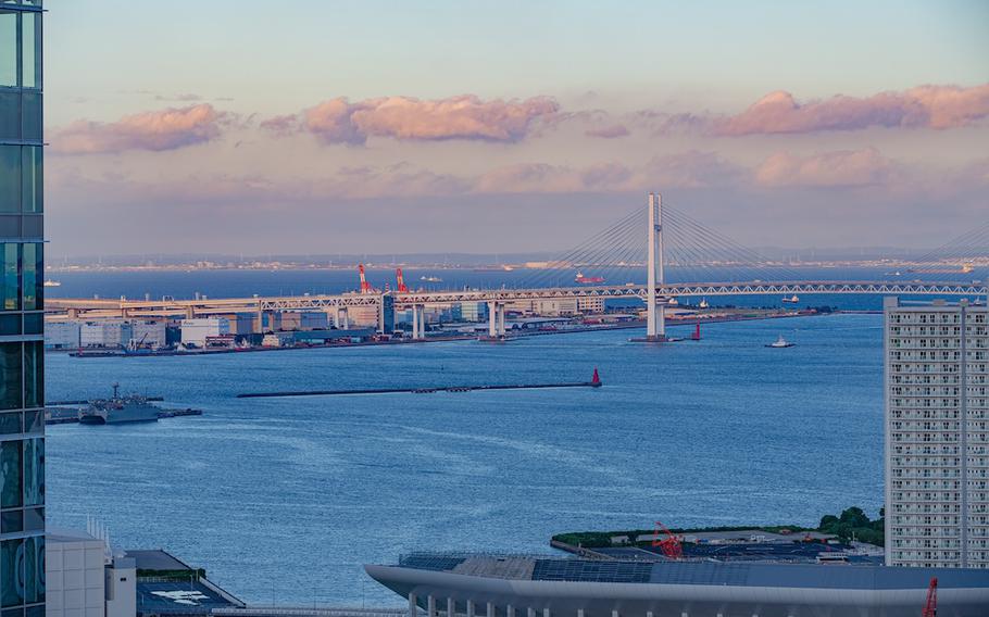 Ocean view from Yokohama Bay Sheraton