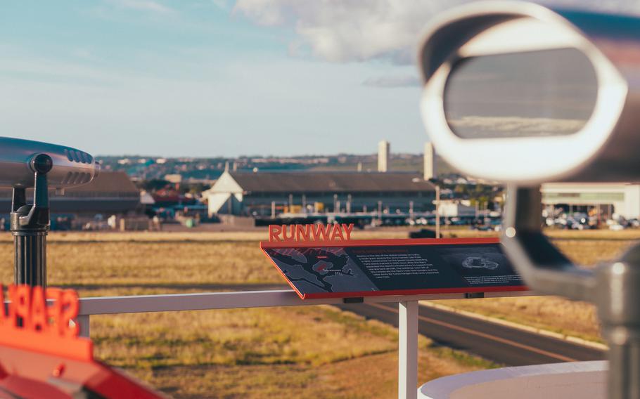 Pearl Harbor Aviation Museum rooftop terrace