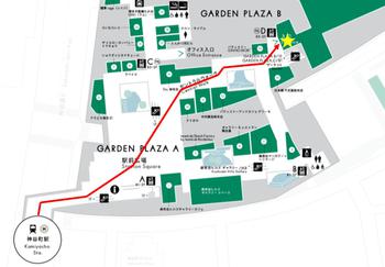 Azabudai Hills map