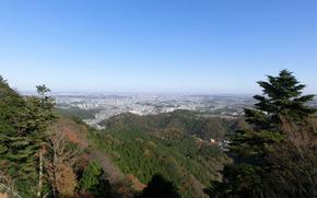 View from Mt. Takao (Photos by Ichiro Katayanagi)