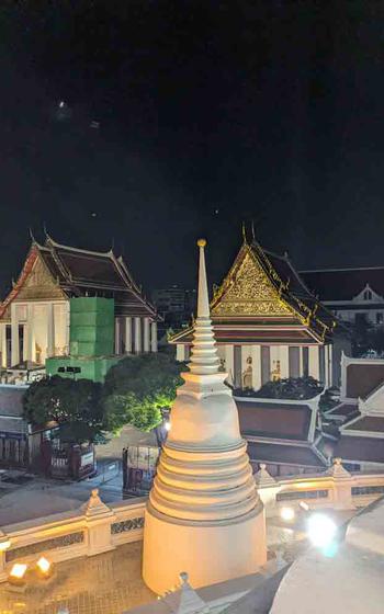 Rooftop view from Wat Prayun