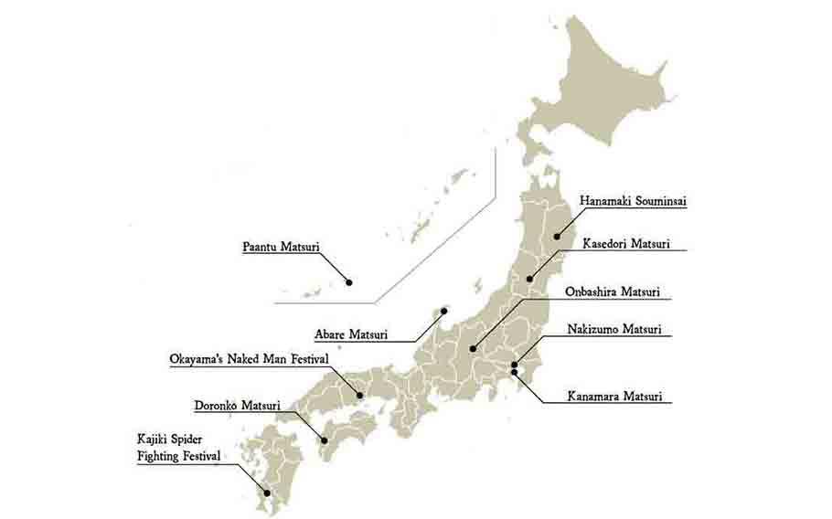 Japan map