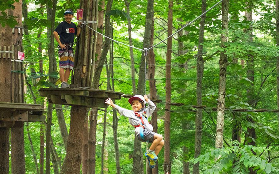 Photo courtesy of Forest Adventure Hakone