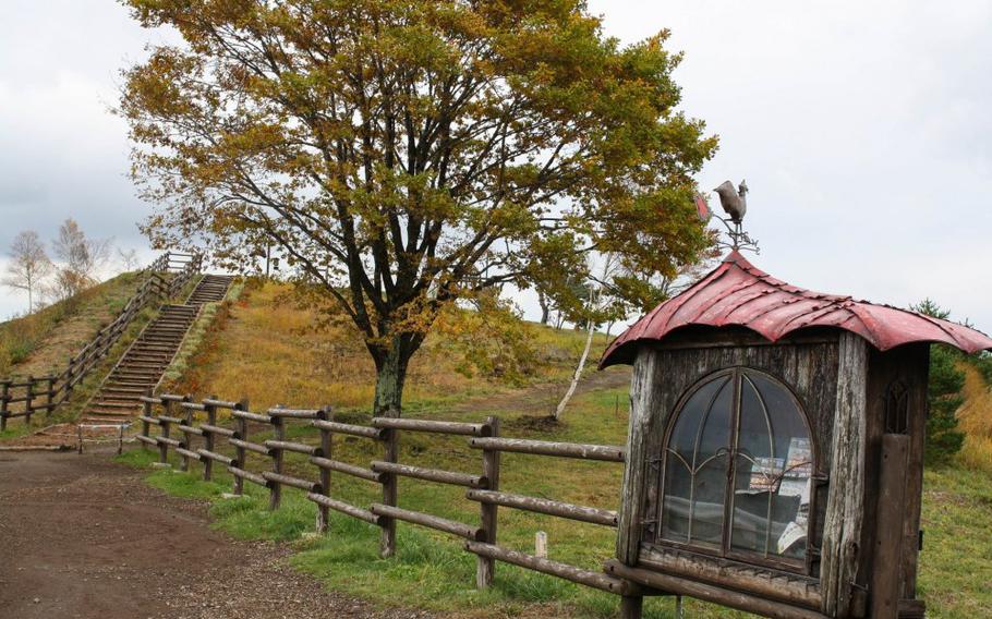 The quirky romance of shouting your love from a hill surrounded by cabbage fields and mountains.