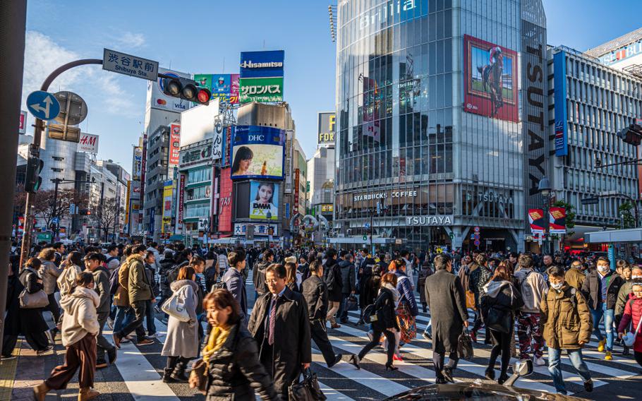 Shibuya crossing