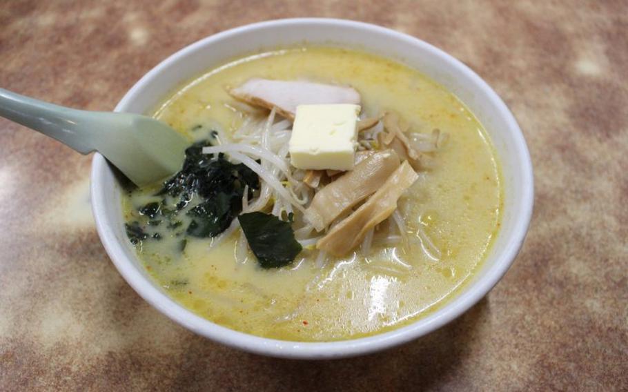 Curry milk ramen