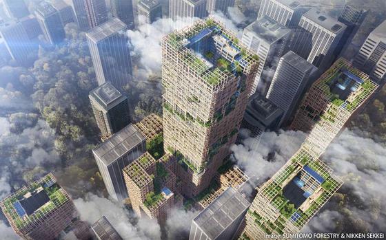 W350 Plan SUMITOMO FORESTRY & NIKKEN SEKKEI. Concept and Timber Engineering: Sumitomo Forestry Co., Ltd.