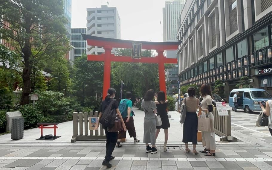 Fukutoku Shrine torii gate