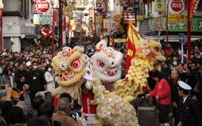 Lunar New Year Festival in Yokohama Chinatown