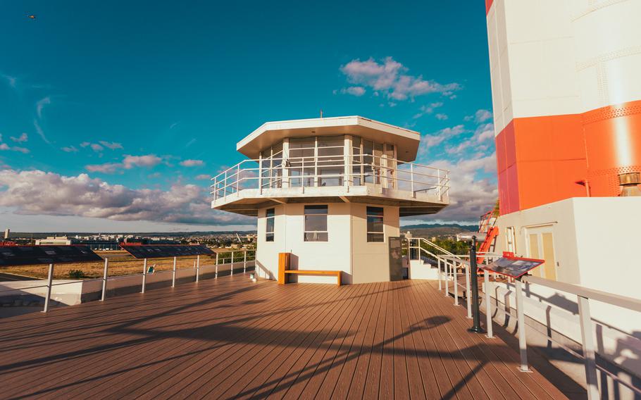 Pearl Harbor Aviation Museum rooftop terrace