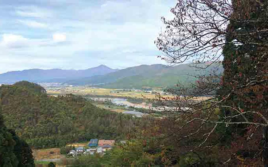 View from Sakudari Kannon Temple