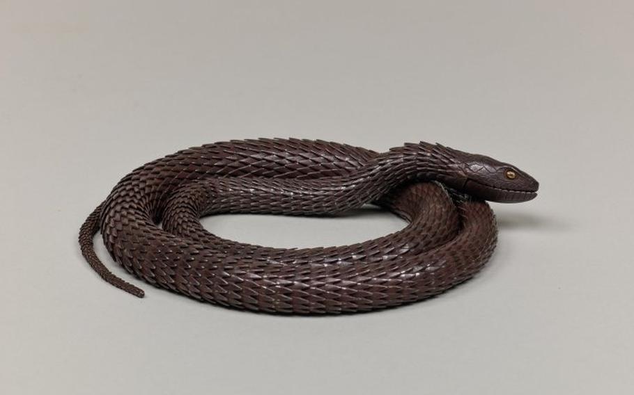 Free-Standing Snake Ornament