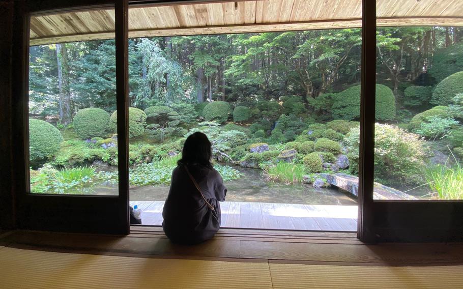 Kozenji Temple room and Japanese garden