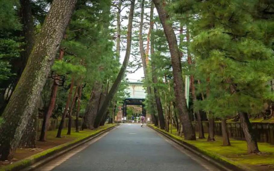 path in Gotokuji Temple