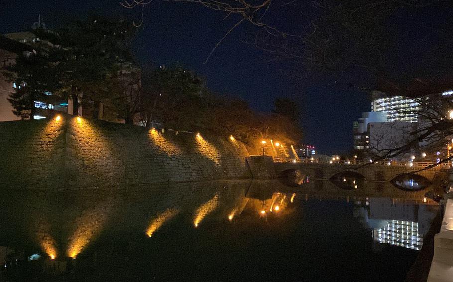 Fukui Castle moat