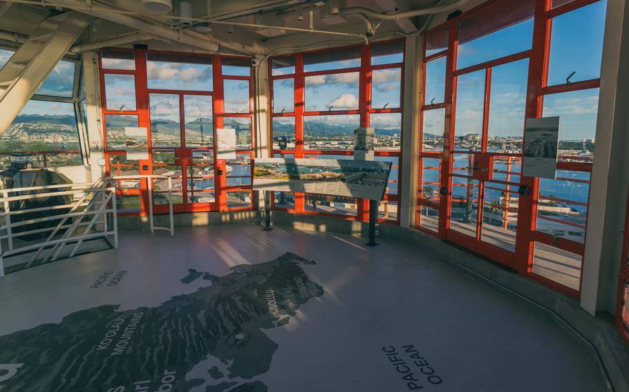 Pearl Harbor Aviation Museum rooftop terrace